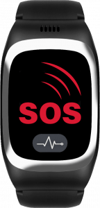 JAMES Notrufuhr mit SOS-Screen in der Frontansicht
